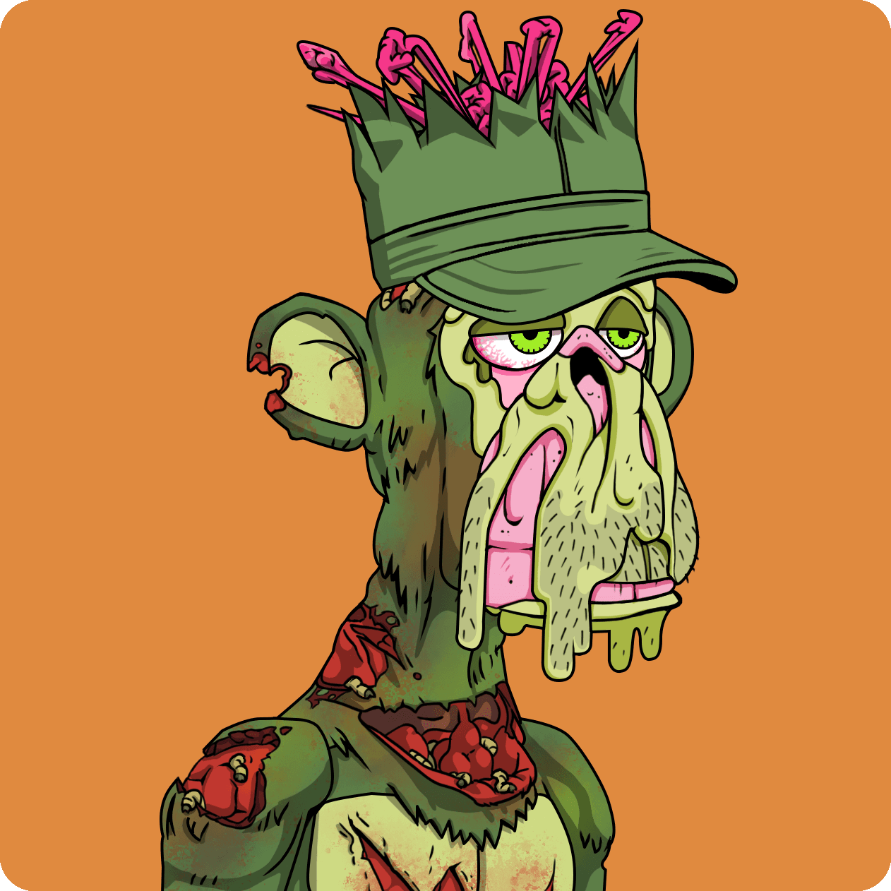 zombie ape #7513
