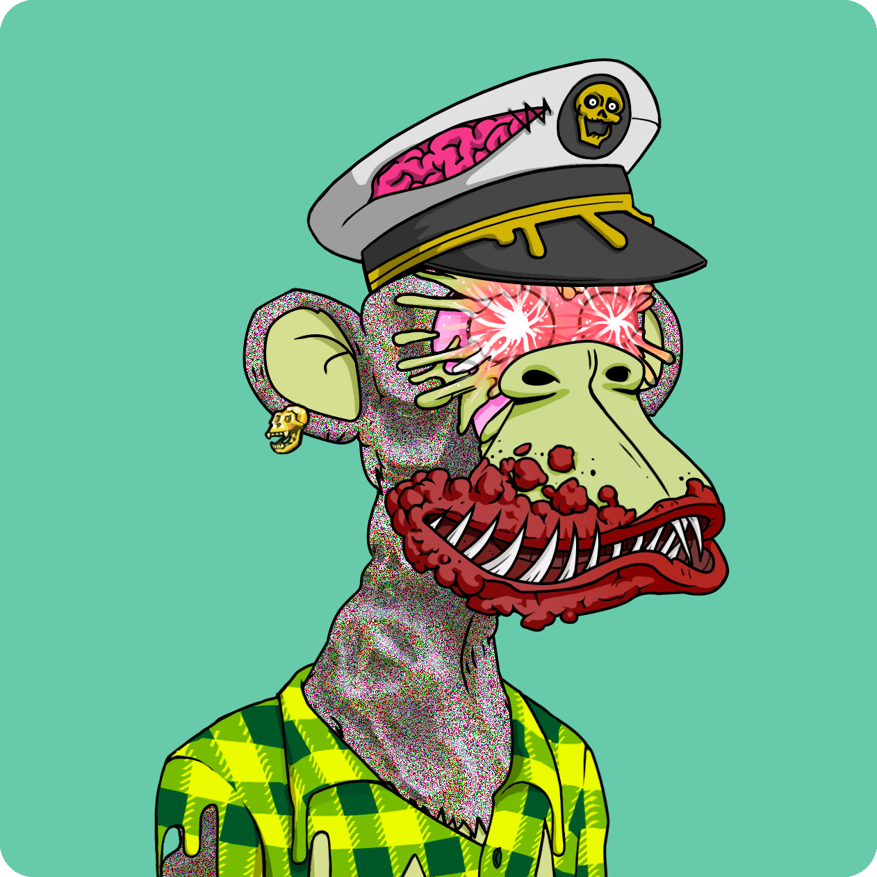 blubebop ape #8537