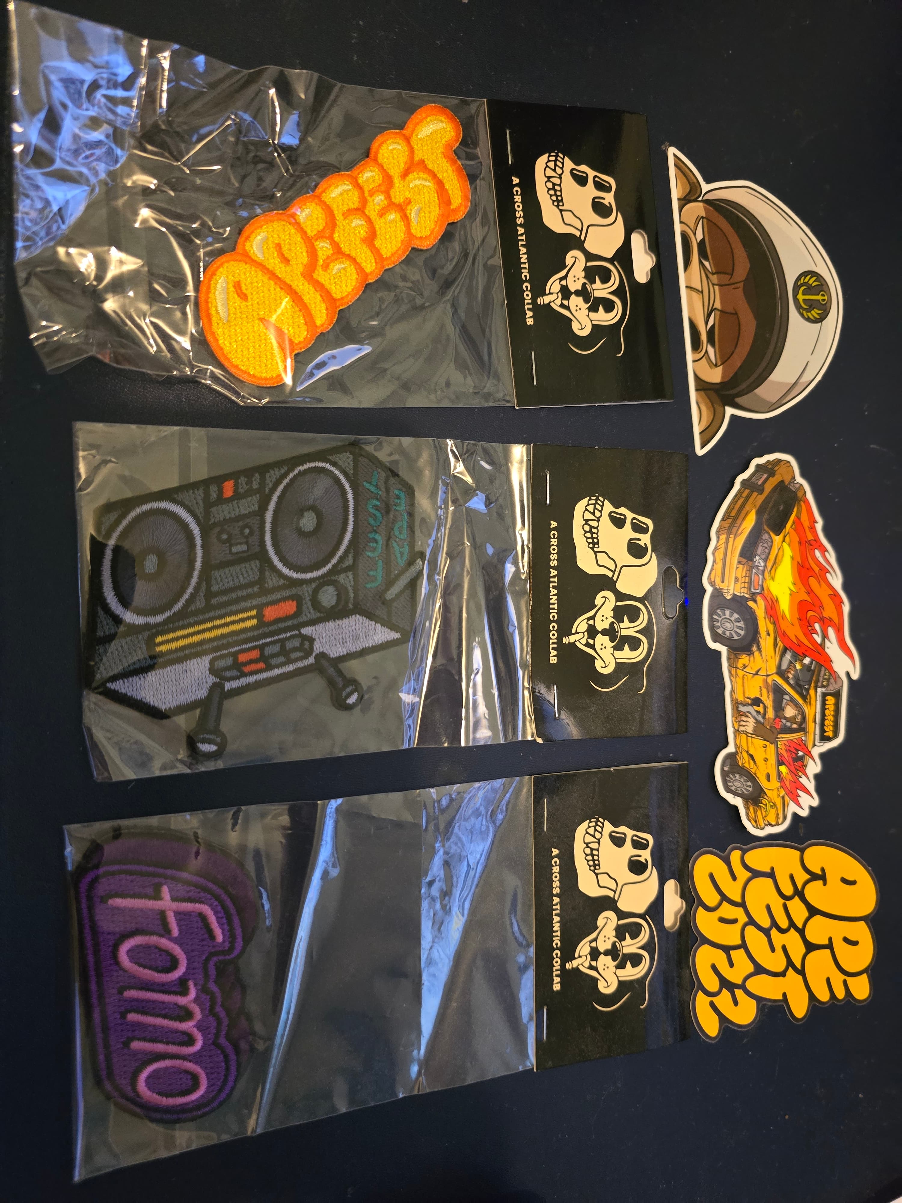 Mcbess Patch set with stickers