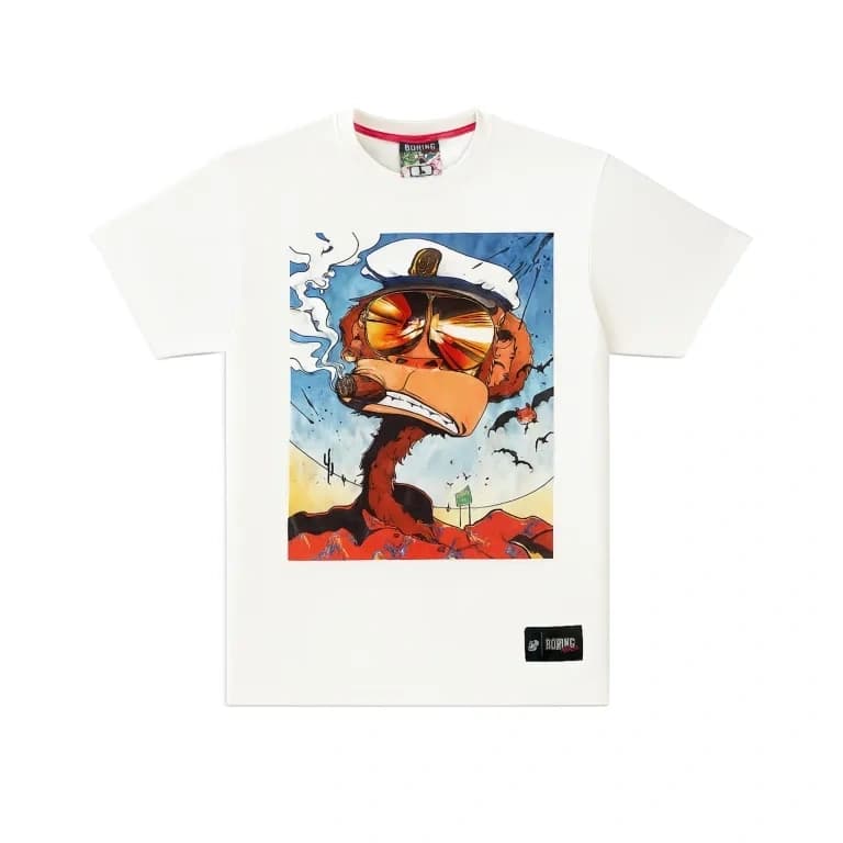 The Curtis Tee x Boring Merch, Made By Apes Collab Shirt 1/200, Large (L)