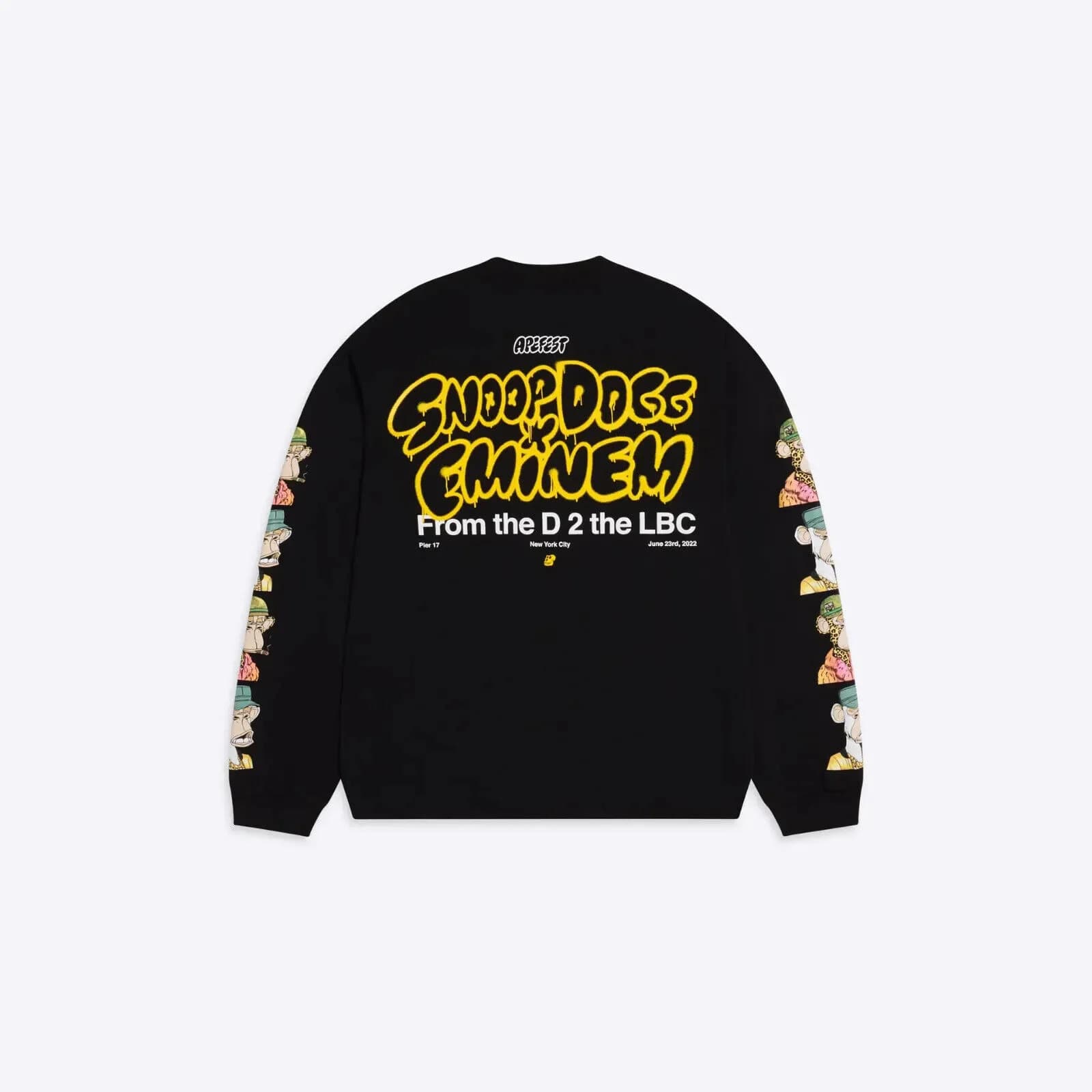 Snoop Dogg X Eminem Long Sleeve 2022, Large
